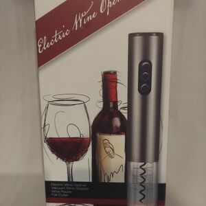 !WANT THIS FOR FREE?! ORDER $25+ SEE DESCRIP! Electric Wine Opener Set Brand New